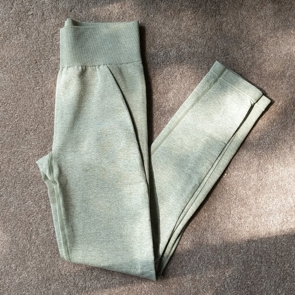Gymshark khaki flex leggings